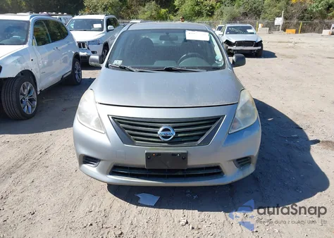 2012 Nissan Versa 1.6 S из США, поврежденный, VIN 3N1CN7AP0CL856234